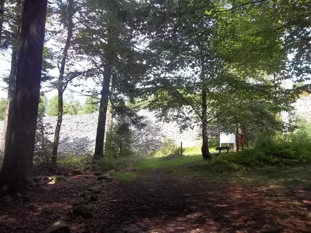 10.6. Mur nord vu du bas