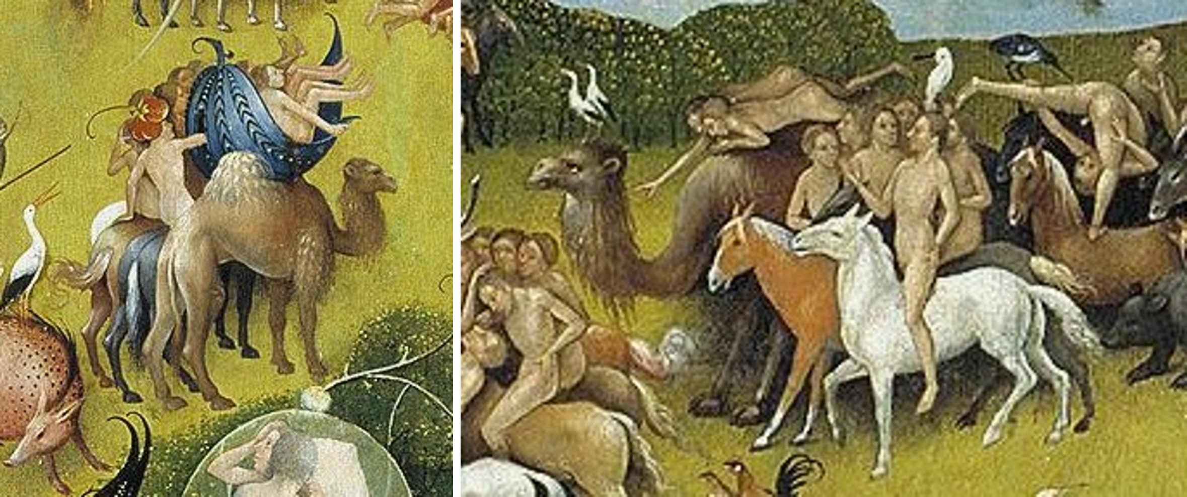 Dinosaurier Bruegel 4 Bosch Details
