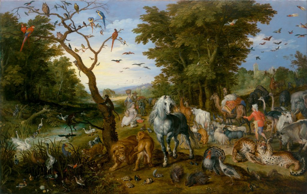Dinosaurier Bruegel 7 Jan Bruegel Tiere Arche Noah