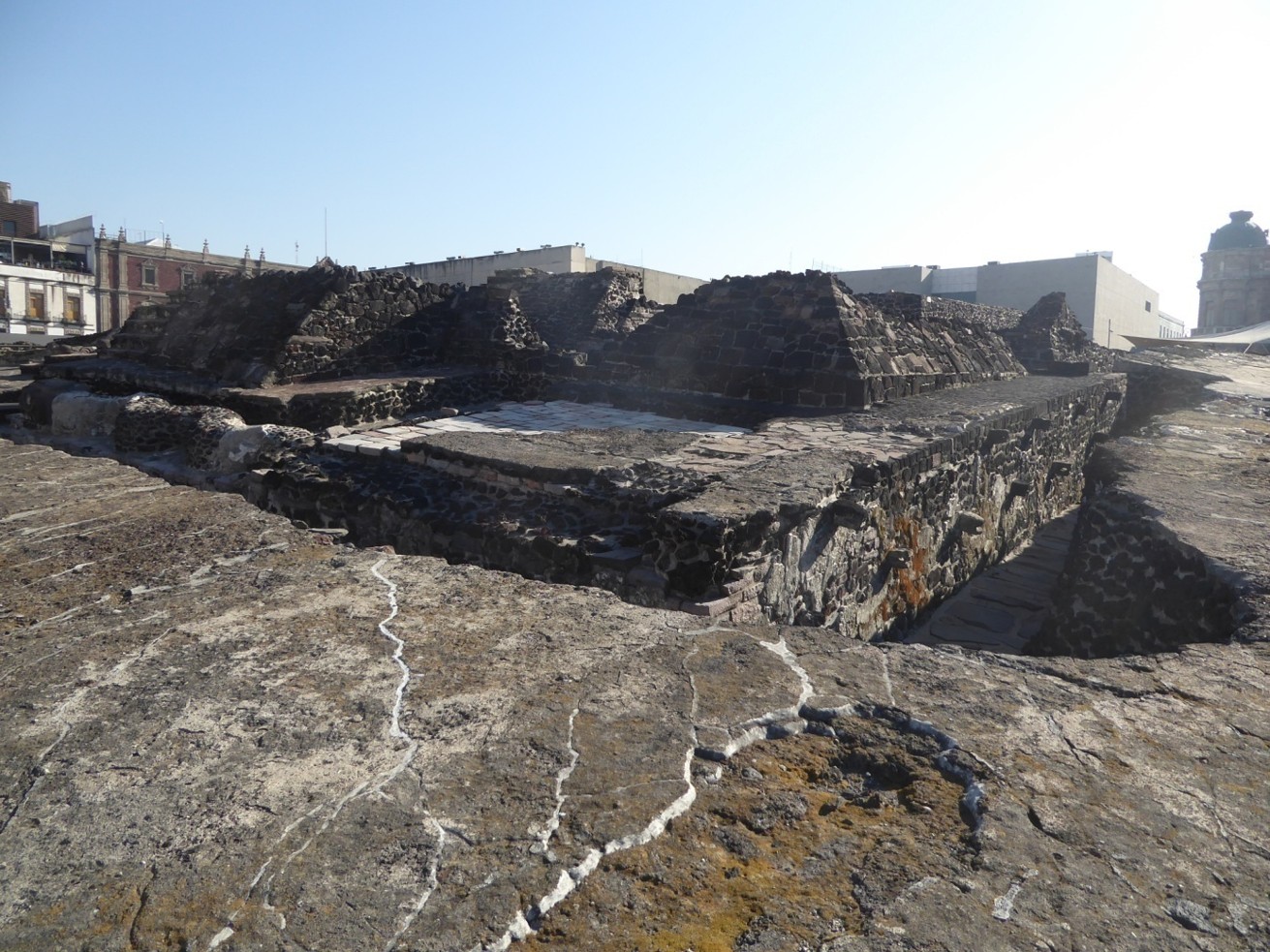 Auf den Spuren des alten Tenochtitlán in Mexiko-Stadt 10 Abb. 9 Templo Mayor