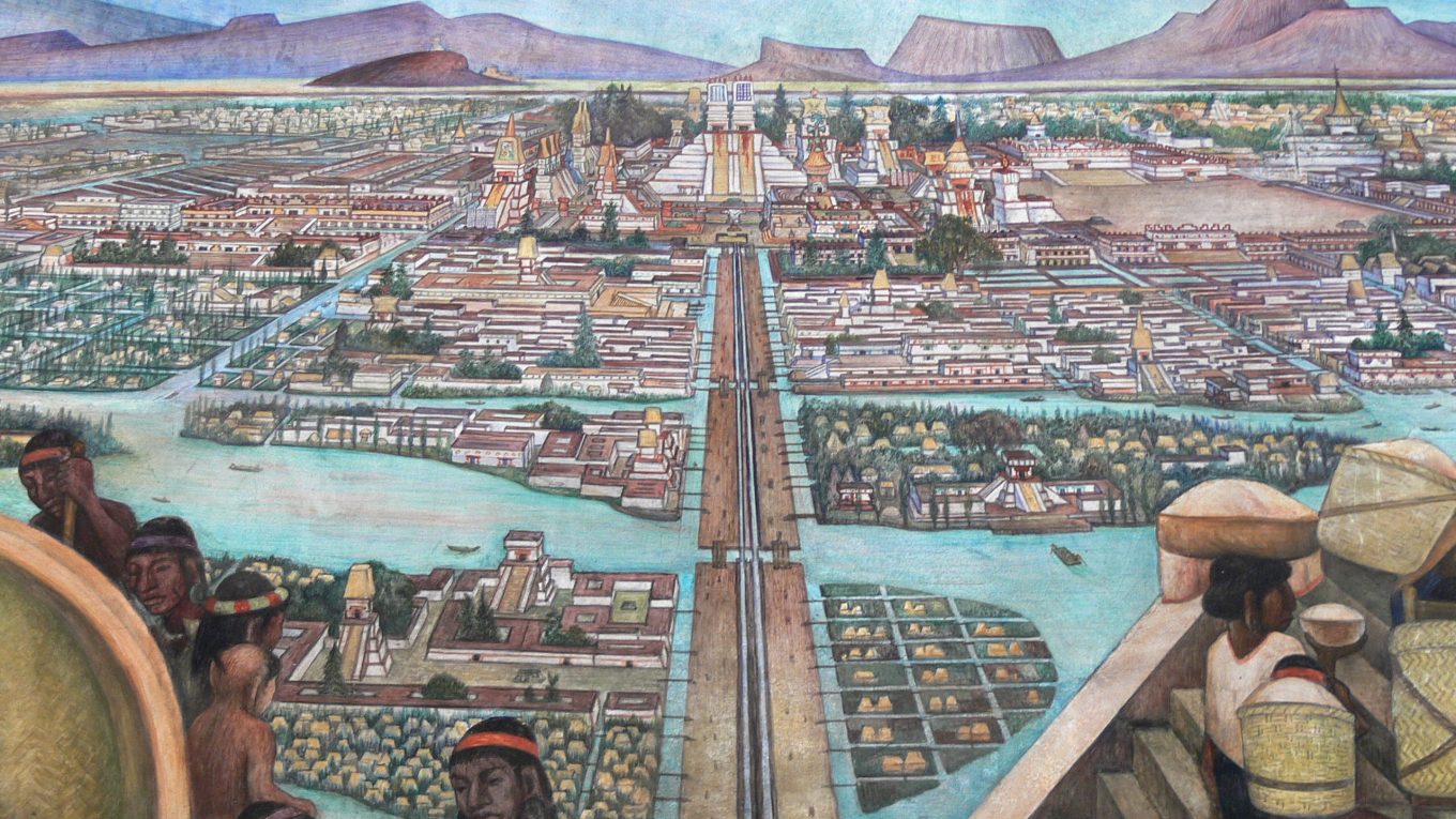 Murales Rivera Markt in Tlatelolco 3